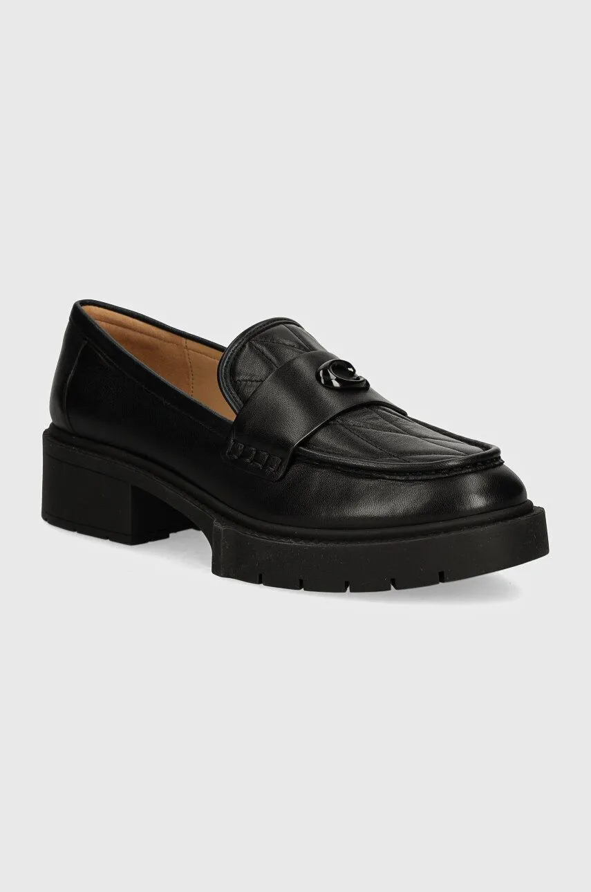 Coach Leah Loafers CP758.BLK